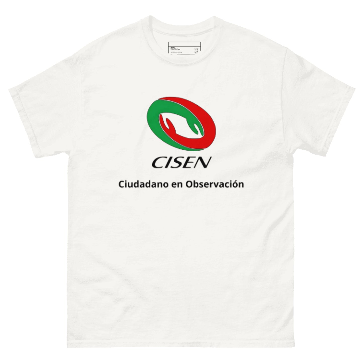 "Ciudadano en observación CISEN" Playera