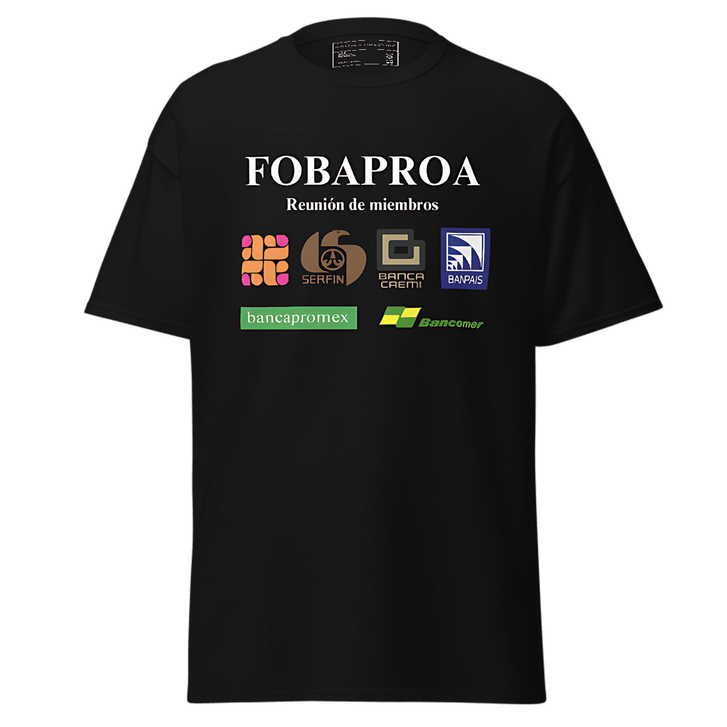 "FOBAPROA Members" Playera