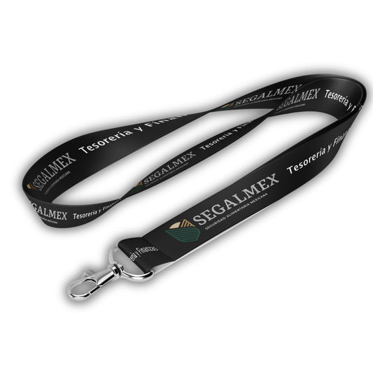 "Tesoreria y Finanzas SEGALMEX" Lanyard